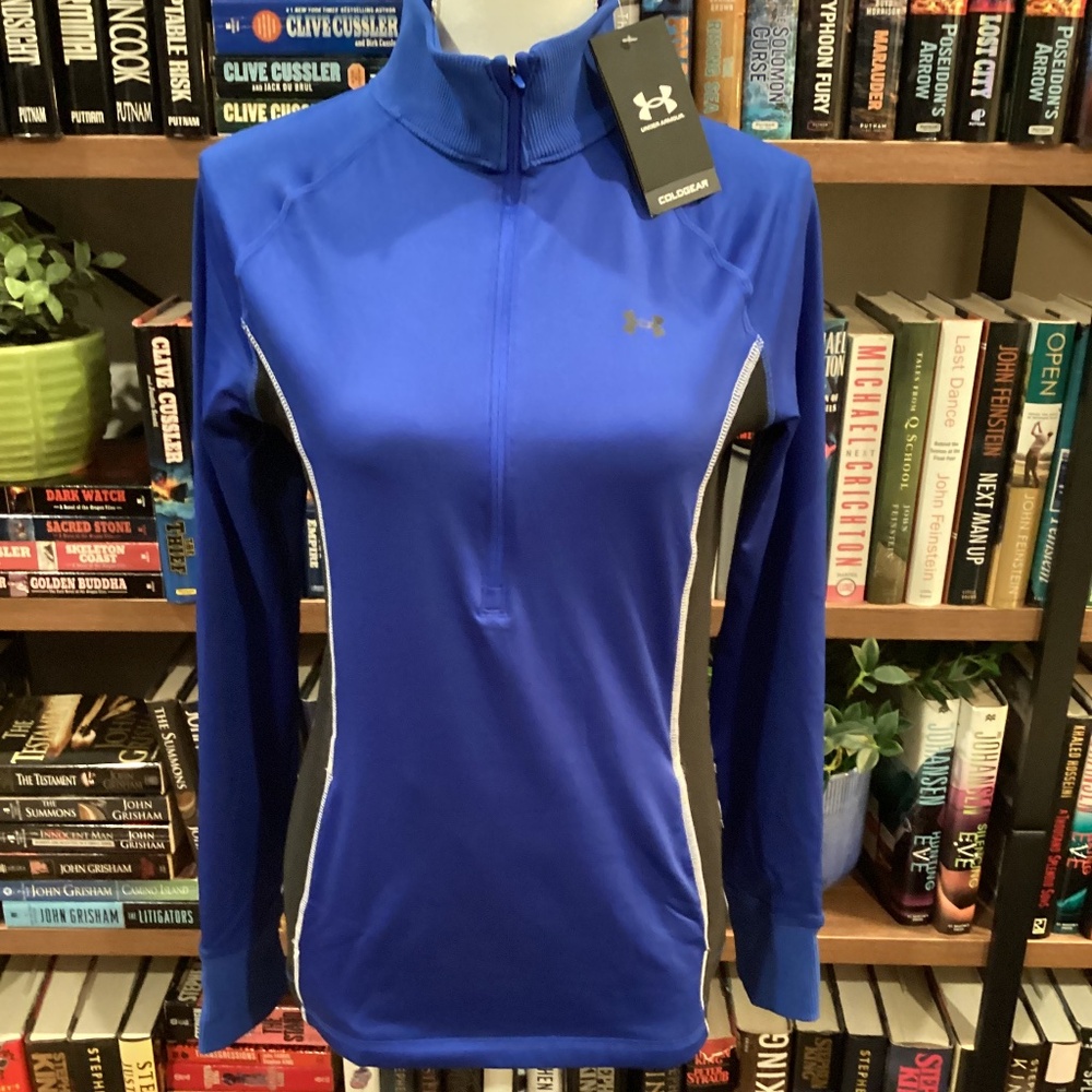 Womens Under Armour Half Zip Pullover Medium NWT